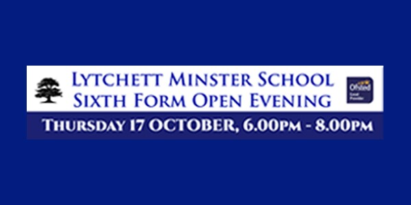 Sixth Form Open Evening - Thursday 17th October