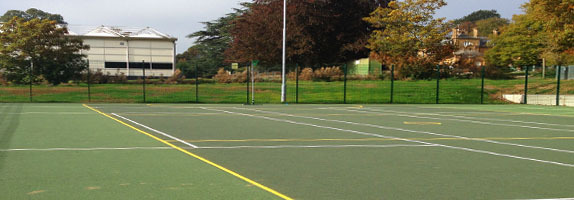 Tennis courts